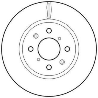 Диск гальмівний Jurid 562694JC