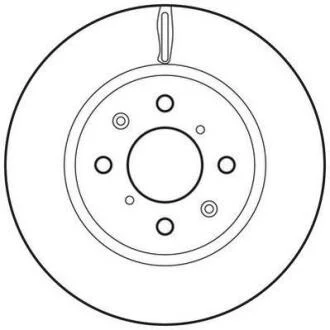 Диск гальмівний Jurid 562694JC