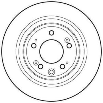Диск гальмівний Jurid 562697JC