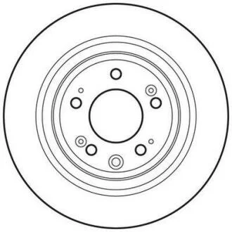 Диск гальмівний Jurid 562697JC