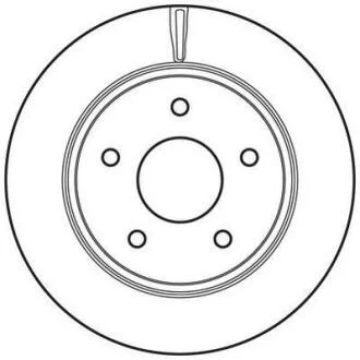 Диск гальмівний Jurid 562707JC