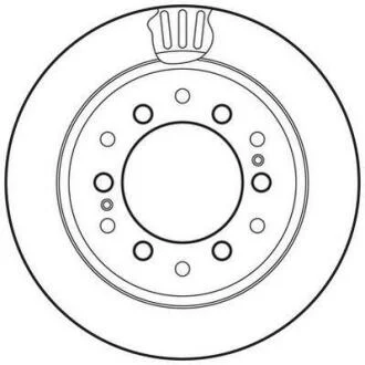 Диск гальмівний Jurid 562738JC