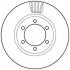 Диск гальмівний Jurid 562743JC (фото 1)