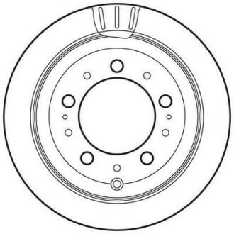 Диск гальмівний Jurid 562744JC