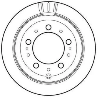 Диск гальмівний Jurid 562744JC
