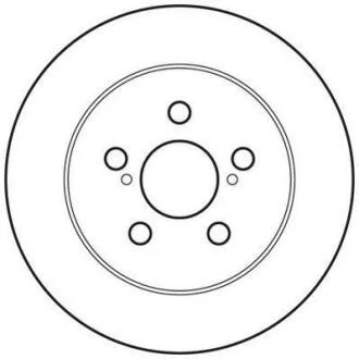 Диск гальмівний Jurid 562751JC