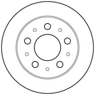 Диск гальмівний Jurid 562753JC