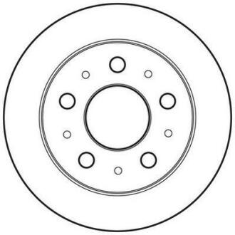 Диск гальмівний Jurid 562757JC