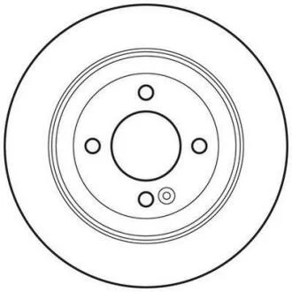 Диск гальмівний Jurid 562764JC