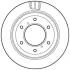 Диск гальмівний Jurid 562777JC (фото 1)