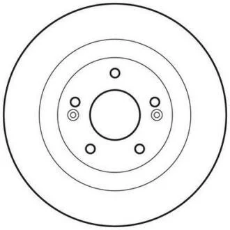 Диск гальмівний Jurid 562779JC