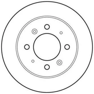 Диск гальмівний Jurid 562788JC