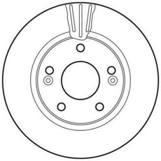 Диск гальмівний Jurid 562789JC