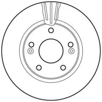 Диск гальмівний Jurid 562789JC