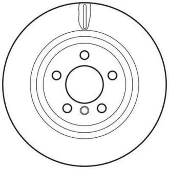 Диск гальмівний Jurid 562793JC
