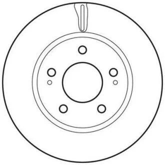 Диск гальмівний Jurid 562820JC