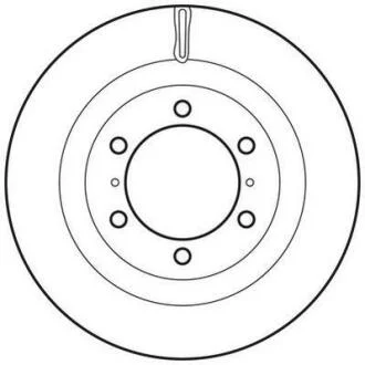 Диск гальмівний Jurid 562828JC