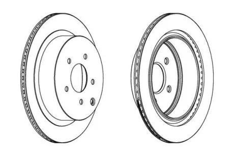 Диск гальмівний Jurid 562871JC