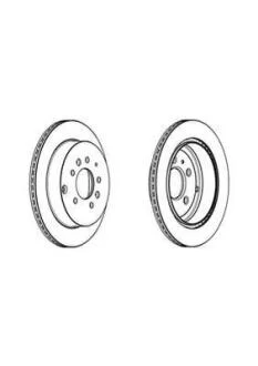 Диск гальмівний Jurid 562923JC