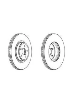 Диск гальмівний Jurid 562945JC-1