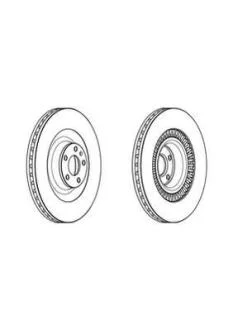 Диск гальмівний Jurid 562946JC-1