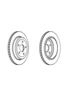 Диск гальмівний Jurid 562970JC