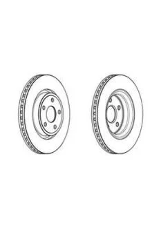 Диск гальмівний Jurid 562972JC-1