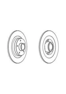 Диск гальмівний Jurid 562974J-1