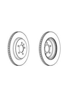 Диск гальмівний Jurid 562975JC