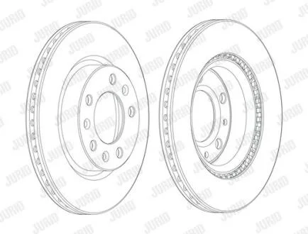 Диск гальмівний Jurid 562993JC