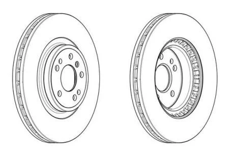 Диск гальмівний Jurid 563002JC-1