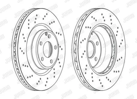 Диск гальмівний Jurid 563016JC-1