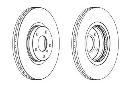 Диск гальмівний Jurid 563032JC-1