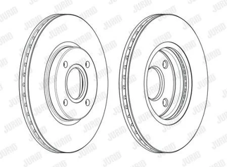 Диск гальмівний Jurid 563115JC