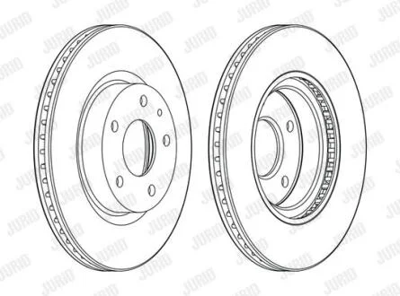Диск гальмівний Jurid 563119JC
