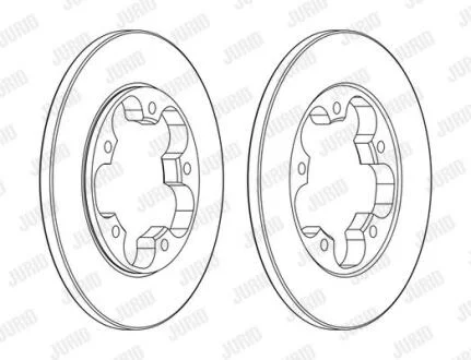Диск гальмівний Jurid 563138JC