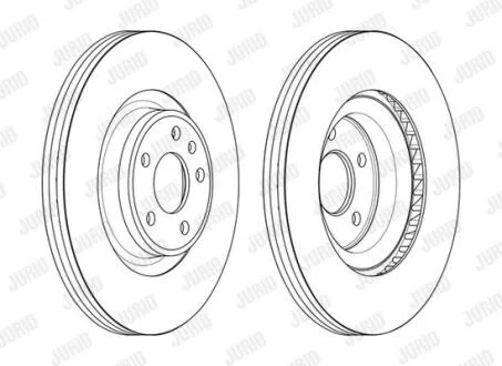 Диск гальмівний Jurid 563175JC-1