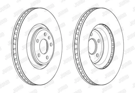 Диск гальмівний Jurid 563176JC-1