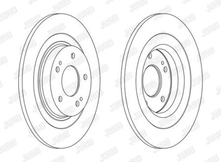 Диск гальмівний Jurid 563216JC