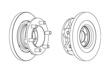 Диск гальмівний Jurid 567118J