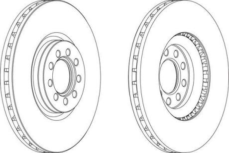 Диск гальмівний Jurid 569164J