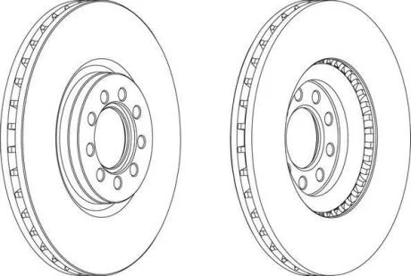 Диск гальмівний Jurid 569164J
