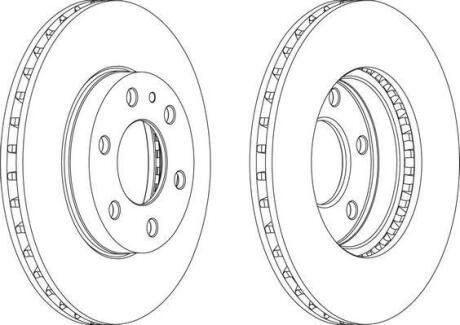 Диск гальмівний Jurid 569165J