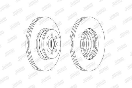 Диск гальмівний Jurid 569232J