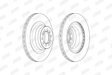 Диск гальмівний Jurid 569253J