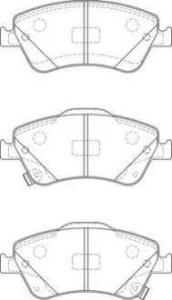 Колодки гальмівні дискові Jurid 572524J