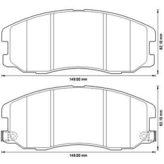 Колодки гальмівні дискові Jurid 572570J