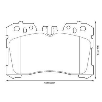 Колодки гальмівні дискові Jurid 572647J