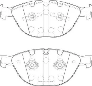 Колодки гальмівні дискові Jurid 573150J