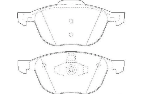 Колодки гальмівні дискові Jurid 573209D